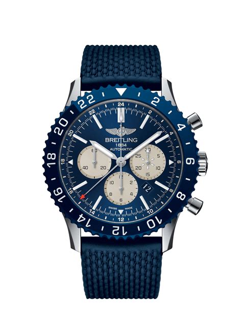 breitling chronoliner steel|breitling chronoliner blue.